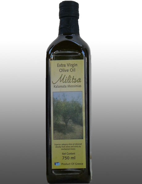 Extra Virgin Olive Oil Militsa 750 ml